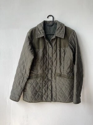 Barbour Keeperwear Quilted Jacket Women’s UK 12 Green Padded Lightweight Coat - Image 1 of 4