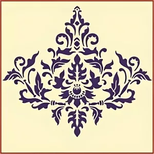 PLANTILLA DAMASCO 1 - GRANDE - La plantilla artística - Imagen 1 de 6