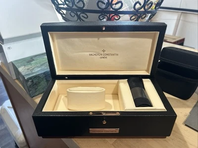 Vacheron Constantin Lujo Reloj Caja Estuche Almohada Paño Almacenamiento Genuino Foto 1 de 2