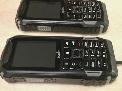 *Two Phones Sonim XP5 XP5700 4GB Rugged Phone, Black, AT&T Locked, Push-to-Talk - Image 1 of 3