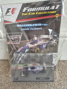 1/43 F1 FORMULA 1 CAR COLLECTION WILLIAMS FW19 JACQUES VILLENEUVE 1997 #26 NEW - Picture 1 of 3