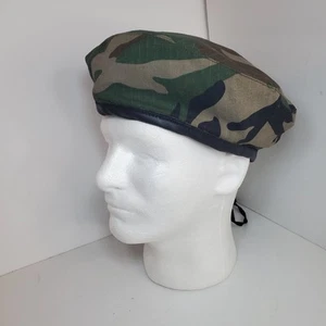 Boina Camuflada Militar Ejército de Estados Unidos Talla 7 1/2 Rara Deadstock De Colección - Imagen 1 de 5