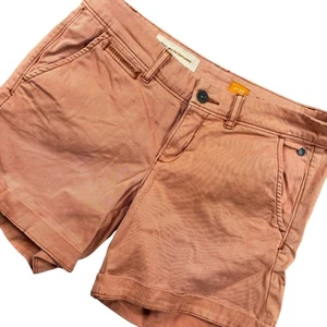 Pilcro and The Letterpress Womens Peach Hyphen Fit Shorts Pockets Size 26 - Picture 1 of 9
