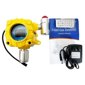 Oxygen Gas Detector Fixed O2 Gas Leak Alarm Monitor Detector with Range 0-30%VOL - Picture 1 of 20