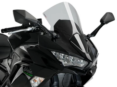 R-Racer Windscreen - Smoke Puig 3880H For 20-21 Kawasaki Ninja 650 - Image 1 of 2