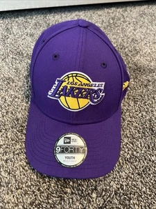 Los Angeles Lakers New Era 9Forty Youth Mütze Cap NBA Lila - Bild 1 von 18