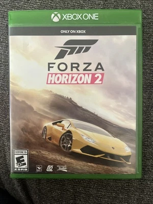 Forza Horizon 2 XBOX 2014 Video Game Disc and Case Rated E10+ Microsoft  - Image 1 of 3