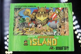 NO GAME- Authentic Manual ONLY! Nintendo NES Adventure Island