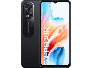 Móvil - OPPO A18, Negro, 128 GB, 4GB RAM, 6.56" HD+, MediaTek Helio G85, 5000 mA - Imagen 1 de 8