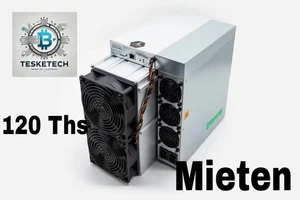 5 x Antminer S19K Pro 120 Ths Bitcoin SHA256 MIETEN 24 Stunden/ 1 Tag - Bild 1 von 1