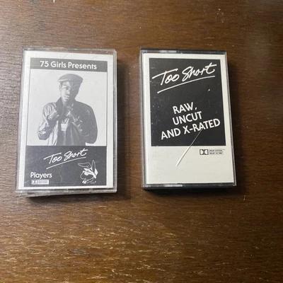 Too Short Players Cassette Sealed Error Raw Uncut X-rated Tapes 2 Total Rare - Image 1 of 4
