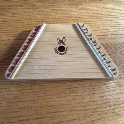 The Music Maker Nepenenoyka Lap Harp Instrument Comes With Sheet Music - Image 1 of 4