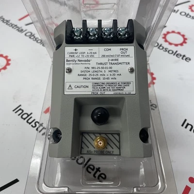 Bently  Nevada  991‑25‑50‑01‑00 Thrust Transmitter – 2-Wire, 5 m Cable - Image 1 of 2