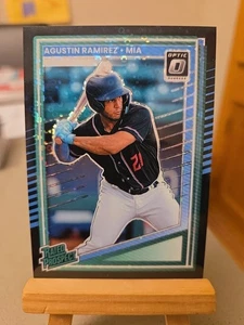2025 Donruss Optic - Agustin Ramirez Black Circles Miami Marlins - Picture 1 of 2