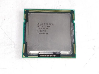 Intel Xeon X3430 2.4 GHz 2.5 GT/s LGA 1156 Desktop CPU Processor SLBLJ - Image 1 of 4