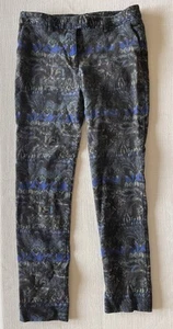 ETRO Women’s Wool Patterned Denim Pants, Made In Italy - Picture 1 of 8