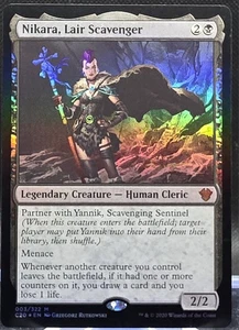 Nikara, Lair Scavenger #3 Commander 2020 Foil Mythic *Buy 2 Get 1 - Picture 1 of 3