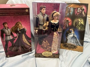 Disney Cuento Diseñador Colección Aurora Príncipe Felipe Muñecas La Bella Durmiente - Imagen 1 de 10