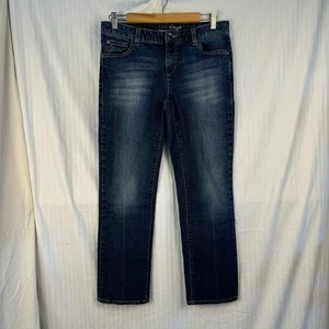 Tommy Hillfiger Spirit Crop Denim Jeans Women’s Size 8 Preppy American Luxury - Picture 1 of 8