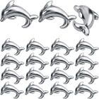 Alloy Dolphins Charms Silver Tibetan Vintage Dolphin Charm  Jewelry Accessories