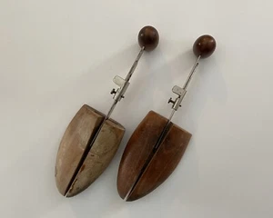 Vintage Wooden Shoe Stretchers - Adjustable - Picture 1 of 5