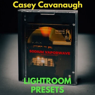 Casey Cavanaugh SODIUM VAPORWAVE lightroom PRESETS high key dark photography LR - Image 1 of 4