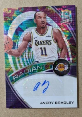 2019-20 PANINI SPECTRA IN THE ZONE AUTOGRAPHS CELESTIAL #1 AVERY BRADLEY AUTO/75 - Image 1 of 2