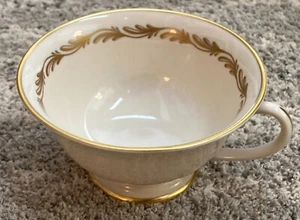 Taza de café vintage FRANCISCAN, GLADDING McBEAN china fina, Arcadia dorada - Imagen 1 de 6
