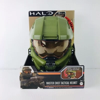 Casco táctico Halo Master Chief, 2017 Mattel y Microsoft, LEER DESCRIPCIÓN Foto 1 de 4