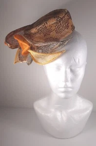 Exclusive Designer Millinery by Hat Fascinator Couture Wedding Bridal Ascot - Picture 1 of 6