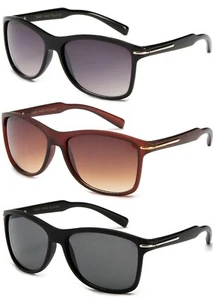 3 Pack Plastic Frame Metal Bar Fashion Vintage Sunglasses for Men for Women - Picture 1 of 6