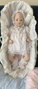 Porcelain Doll  Danbury Mint "Bundle of Joy" from Baby's First Year Collection - Picture 1 of 11