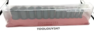 SNAP ON TOOLS 12 pc 3/8 Dr 6pt SAE Deep Impact Socket Set 212SIMFYA 5/16"-1" + - Picture 1 of 9