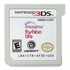 Imagine Fashion Life (Nintendo 3DS, 2012) Designer Model Simulation Cart Only!