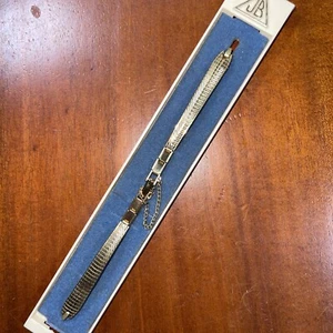 JB Champion Vintage Ladies 10K Yelllow Gold Filled Stretch Watch Band NEW - Picture 1 of 4