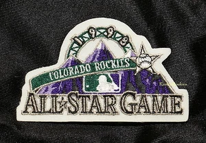 1998 ALL STAR GAME MAJOR LEAGUE BASEBALL PATCH - COLORADO ROCKIES - COORS FIELD - Imagen 1 de 1
