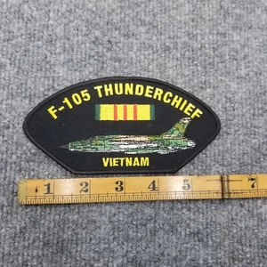 F-105 Fazzoletto Vietnam Patch per Cappello Veterano Militare - Foto 1 di 2