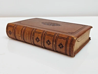 Antique MEMOIRS of the LOVES of the POETS By Mrs. Jameson 1857 Leatherbound - Image 1 of 4