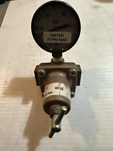 Watts 3-Way adjustable Water Pressure Regulator, Model 2A645, 1/2" with gauge - Picture 1 of 6