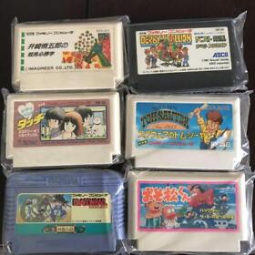 Nintendo Famicom FC NES Game software Lot 6 Dragon ball touch city adventure