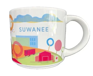 Taza de cerámica Suwanee Georgia City café té diseño paisaje urbano 16 onzas - Imagen 1 de 6