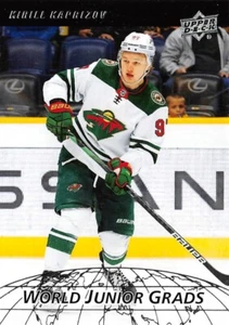 2022-23 UD World JR Grads #WG21 Kirill Kaprizov - Picture 1 of 2