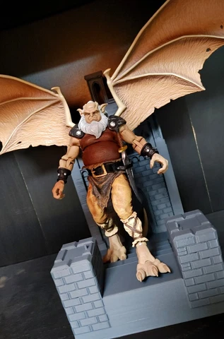 Neca Disney Gargoyles Hudson Stand only Cover