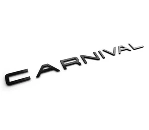 (Made in Korea) Glossy black color lettering emblem for 2011-2026 Kia Carnival - Bild 1 von 7