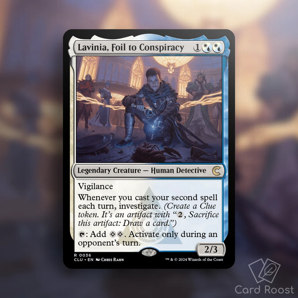 MTG Magic Lavinia, Foil to Conspiracy 0036 Ravnica: Clue Edition CLU - Image 1 of 1