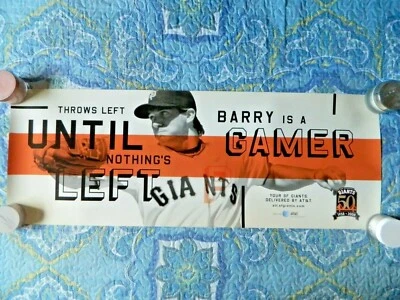 2008 Barry Zito San Francisco Giants Poster - Image 1 of 4