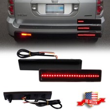 For 2006-2008 Honda Pilot Smoke Rear Reflector Tail LED Sequential Signal lights