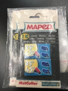 Maped MatCutter 25º 45º with 10 Extra Blades (3 Pack) - Picture 1 of 1