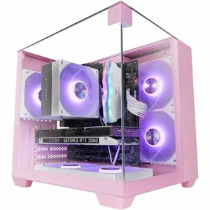Case computer desktop ATX Mars Gaming MCVISIONMP Rosa - Afbeelding 1 van 5