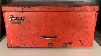 Snap-On KRA-53 * 1965 * Flip Top Tool Box 3 Drawer VTG USA Snapon KRA53 chest - Image 1 of 4